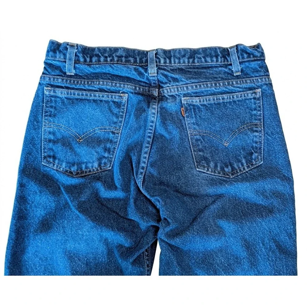 Orange Tab Levi's Jeans, Small 